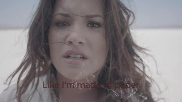 Demi Lovato - Skyscraper (Official lyric video) 1774 - Demilush - Skyscraper Official lyric video Part oo4