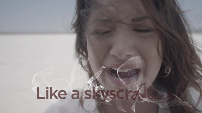Demi Lovato - Skyscraper (Official lyric video) 1377
