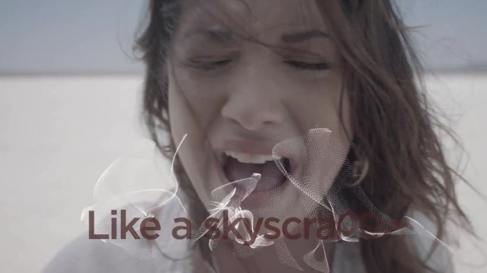 Demi Lovato - Skyscraper (Official lyric video) 1380