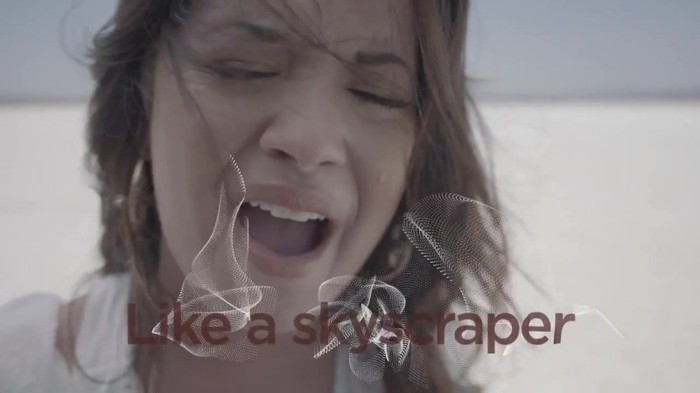 Demi Lovato - Skyscraper (Official lyric video) 1385
