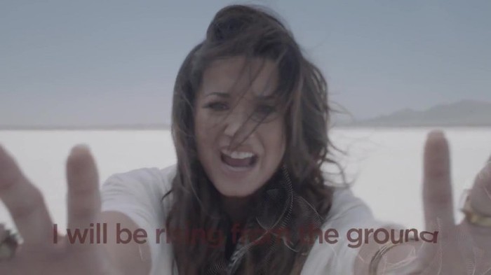 Demi Lovato - Skyscraper (Official lyric video) 1868
