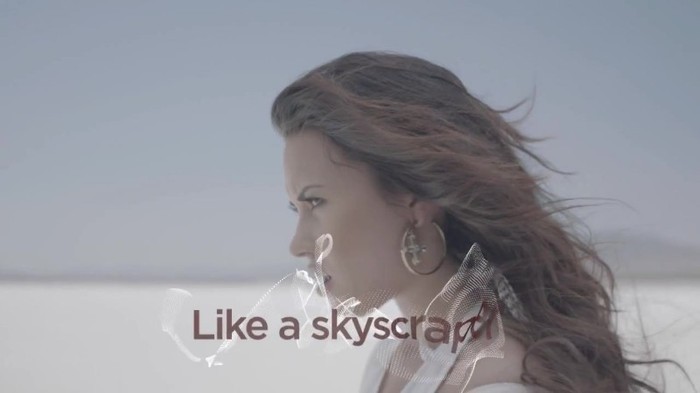Demi Lovato - Skyscraper (Official lyric video) 1881