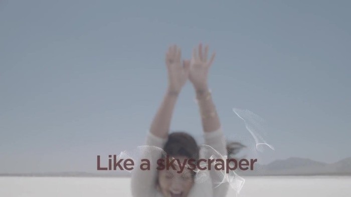 Demi Lovato - Skyscraper (Official lyric video) 1900
