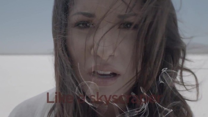Demi Lovato - Skyscraper (Official lyric video) 2069 - Demilush - Skyscraper Official lyric video Part oo5