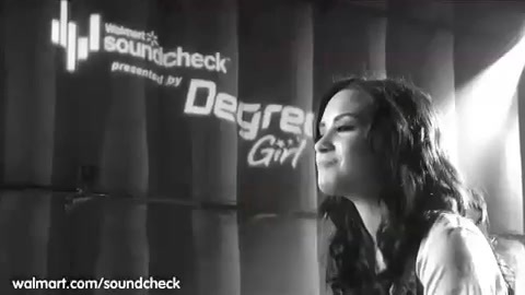 Demi Lovato - Walmart Soundcheck Teaser 332