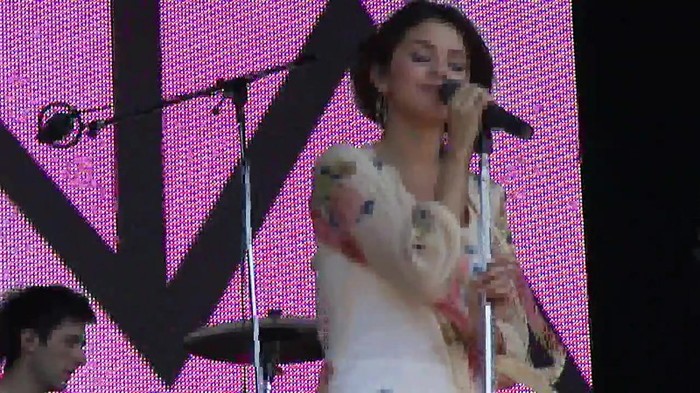Live like there's no tomorrow - Selena Gomez Soundcheck in Argentina HD 096