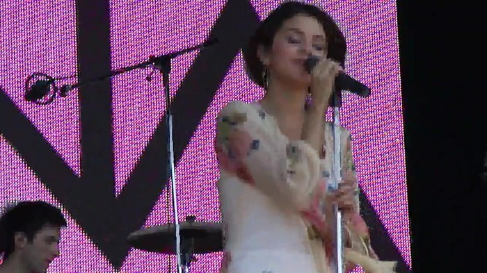 Live like there's no tomorrow - Selena Gomez Soundcheck in Argentina HD 097