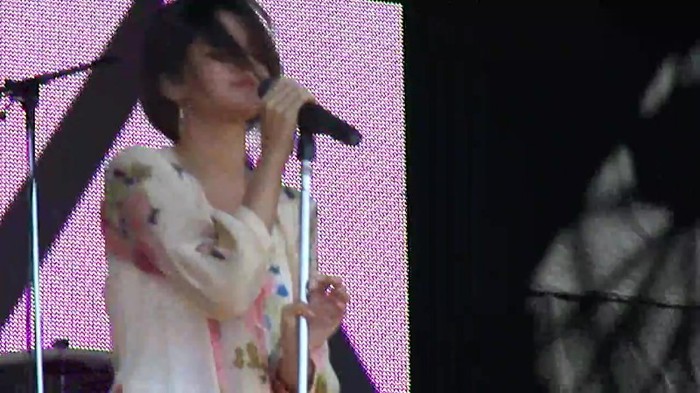 Live like there's no tomorrow - Selena Gomez Soundcheck in Argentina HD 160