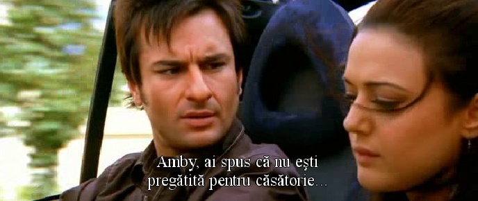 Amby, ai spus ca nu esti pregatita pentru casatorie.