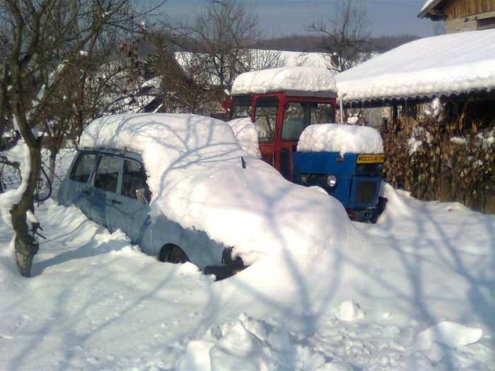 Iarna grea 2012 - Imagini de iarna