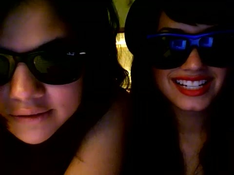 demi lovato and selena gomez with SPECIAL GUEST!!! 050