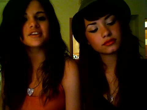 demi lovato and selena gomez with SPECIAL GUEST!!! 661 - Demilush and selena gomez with Special Guest Part oo2