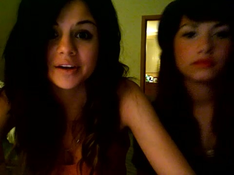 demi lovato and selena gomez with SPECIAL GUEST!!! 1228 - Demilush and selena gomez with Special Guest Part oo3