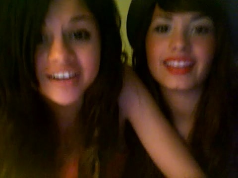 demi lovato and selena gomez with SPECIAL GUEST!!! 1381