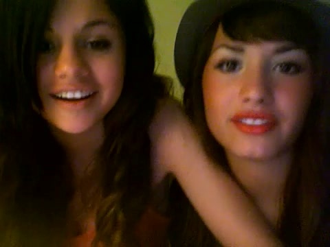 demi lovato and selena gomez with SPECIAL GUEST!!! 1389