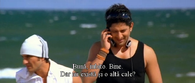 Ron: Buna, iubito. Bine.