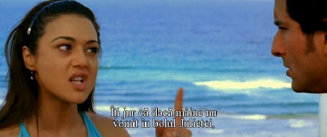 Iti jur ca daca maine nu vomit in acvariul Julietei...