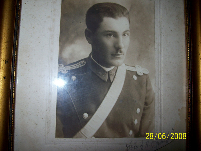 100_1134 Capitan CODREA I. GLIGOR . - POZE VECHI DIN PALOS ARDEAL