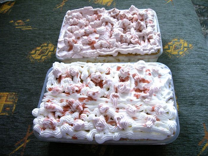 Torturi  cu frisca - De ale gurii