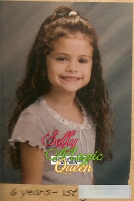 normal_selena_six_years_old_1st_grade - 0  Images from childhood