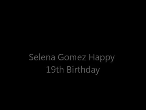 Selena Gomez Happy 19th Birthday 004