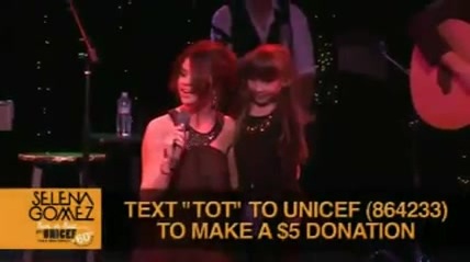 Selena Gomez  of UNICEF 052