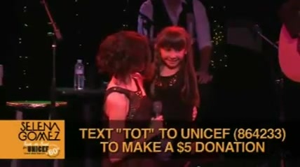 Selena Gomez  of UNICEF 056