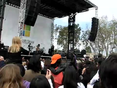 Selena Gomez & the Scene - Naturally Microsoft Store South Coast Plaza 001