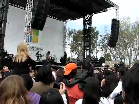 Selena Gomez & the Scene - Naturally Microsoft Store South Coast Plaza 003