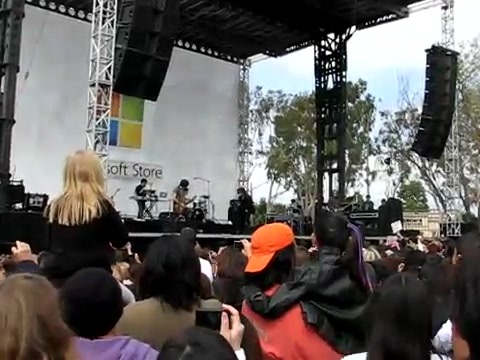 Selena Gomez & the Scene - Naturally Microsoft Store South Coast Plaza 004