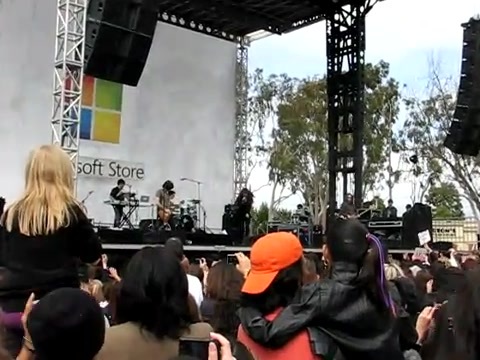 Selena Gomez & the Scene - Naturally Microsoft Store South Coast Plaza 005