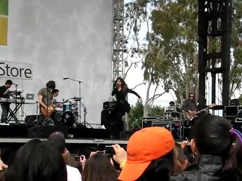 Selena Gomez & the Scene - Naturally Microsoft Store South Coast Plaza 008