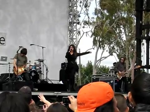 Selena Gomez & the Scene - Naturally Microsoft Store South Coast Plaza 009