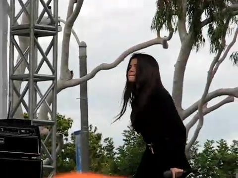 Selena Gomez & the Scene - Naturally Microsoft Store South Coast Plaza 090