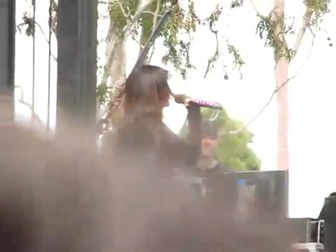 Selena Gomez & the Scene - Naturally Microsoft Store South Coast Plaza 098