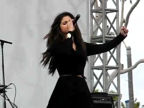 Selena Gomez & the Scene - Naturally Microsoft Store South Coast Plaza 158
