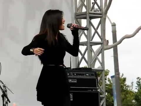 Selena Gomez & the Scene - Naturally Microsoft Store South Coast Plaza 238