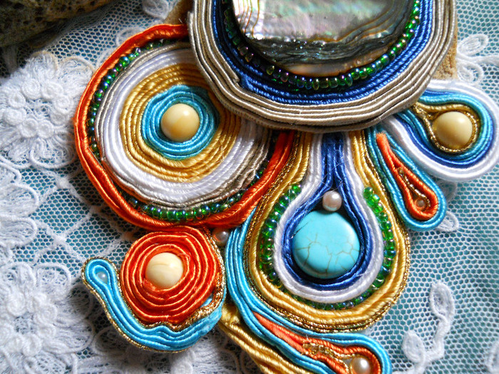 RAINBOW - TEHNICA SOUTACHE-BIJUTERII