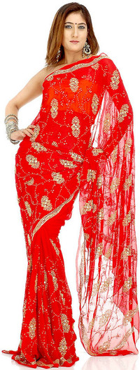 rich_bridal_red_sari_with_sequins_and_beads_yg70