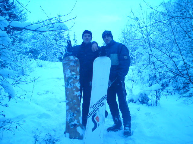 Eu si Jeka - Snowboardul