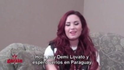 Demi (87) - Demilush - Send A Message To Paraguay Lovatics Part oo1