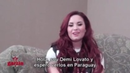 Demi (91) - Demilush - Send A Message To Paraguay Lovatics Part oo1
