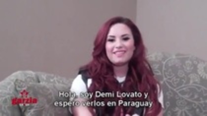 Demi (99) - Demilush - Send A Message To Paraguay Lovatics Part oo1