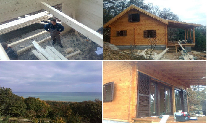 25. 2010 Junius  Hu - Balatonalm - Lucrari Case de lemn