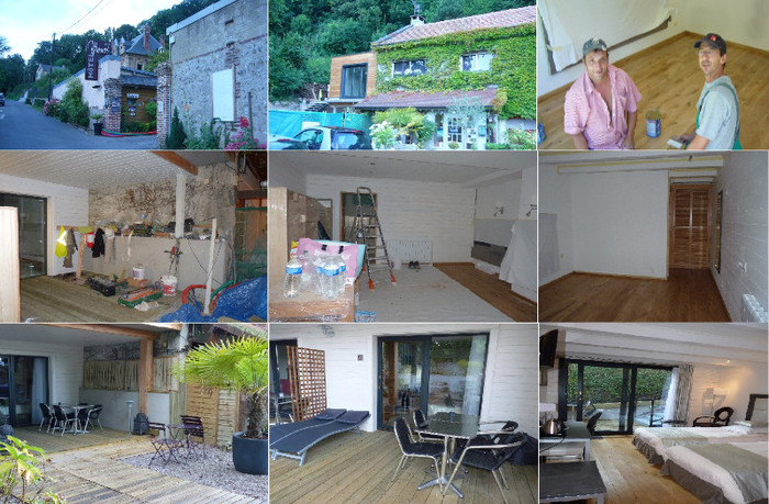 38. 2011 Majus - Junius  Fr- Honfleur - Lucrari Case de lemn