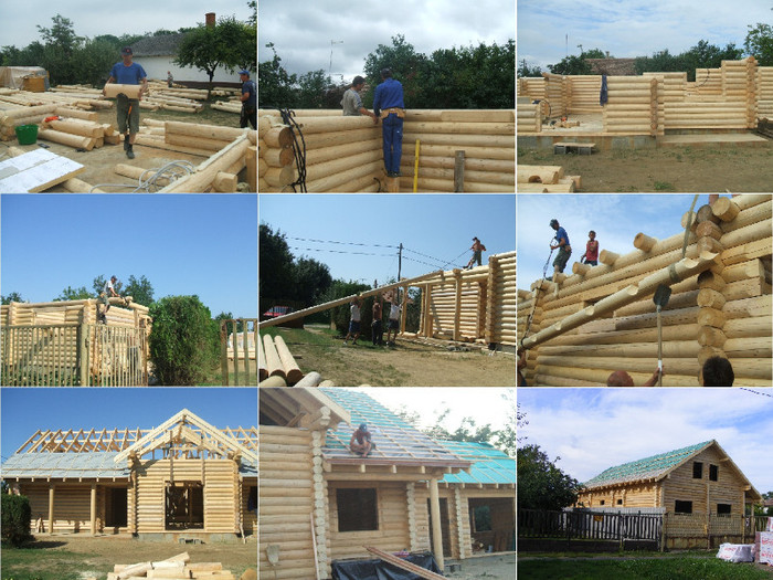 2011 Aug 01 - Szept 20 Hu - KisújszállásKis - Lucrari Case de lemn