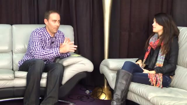 Selena Gomez interview in the Backstage of Jingle Ball 2011 075