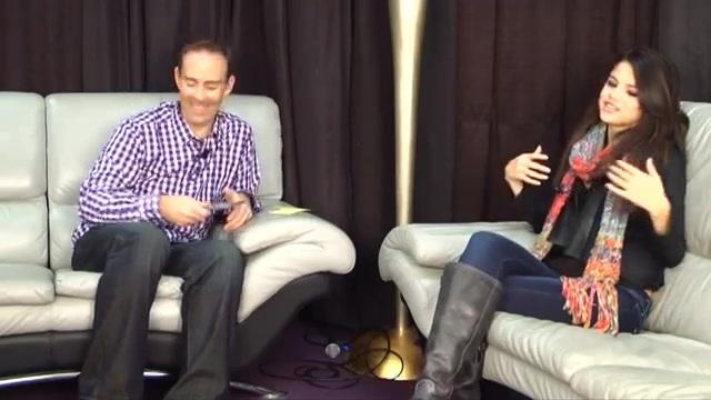 Selena Gomez interview in the Backstage of Jingle Ball 2011 123