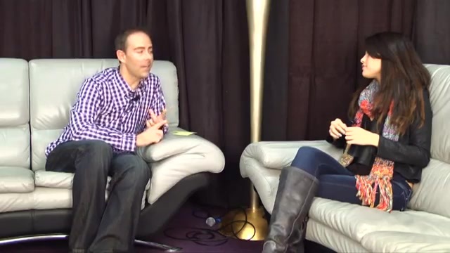 Selena Gomez interview in the Backstage of Jingle Ball 2011 192