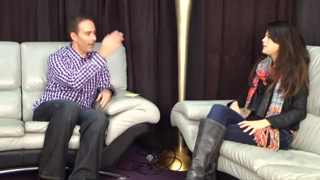 Selena Gomez interview in the Backstage of Jingle Ball 2011 214